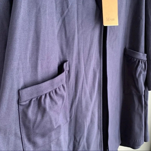 More Of Me Maternity Navy Blue Cardigan/Jacket NEW - Picture 5 of 8